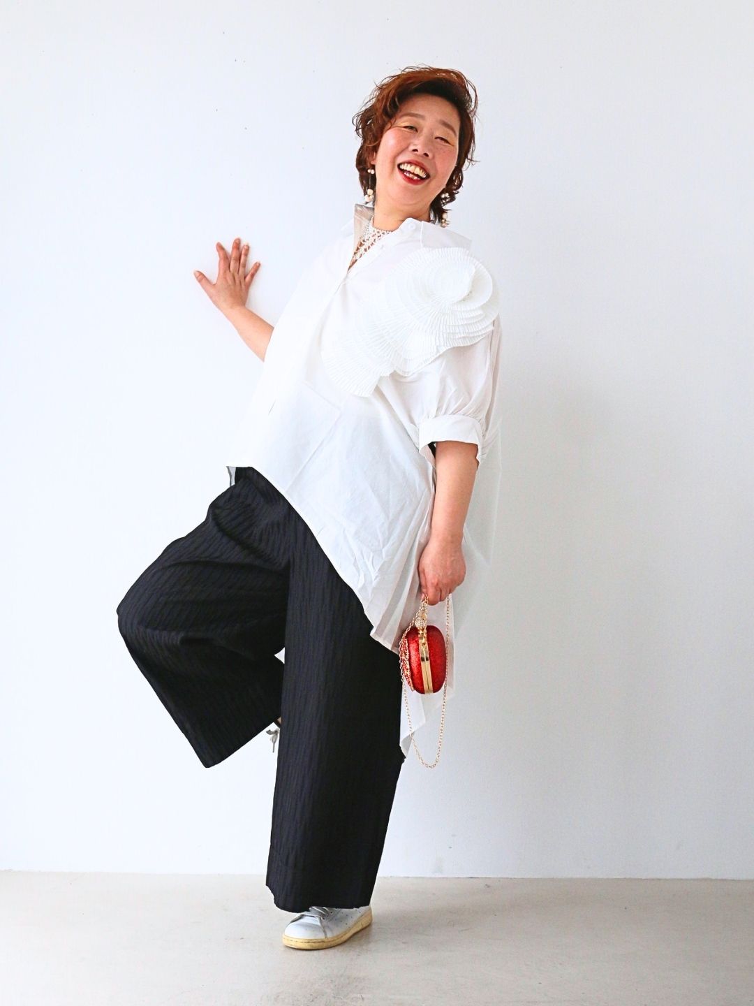 華やかさと抜け感が絶妙！お洒落セレモニーコーデ