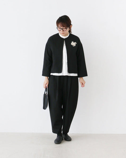 体型カバーしながら綺麗にまとまるハレの日コーデ