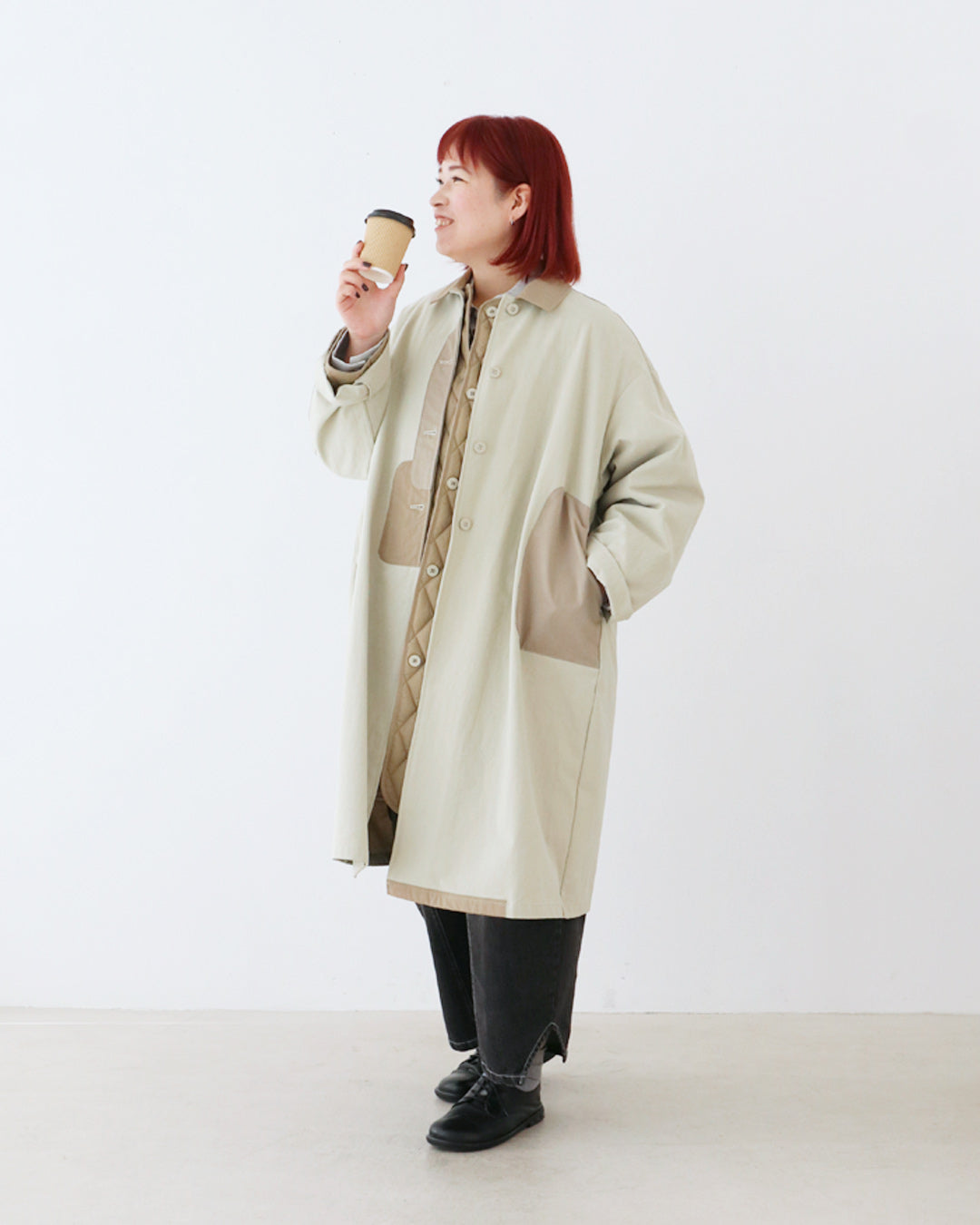 バイカラーで遊ぶ、大人のリラックス・ミリタリー