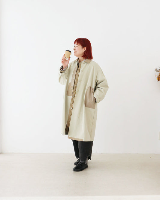 バイカラーで遊ぶ、大人のリラックス・ミリタリー