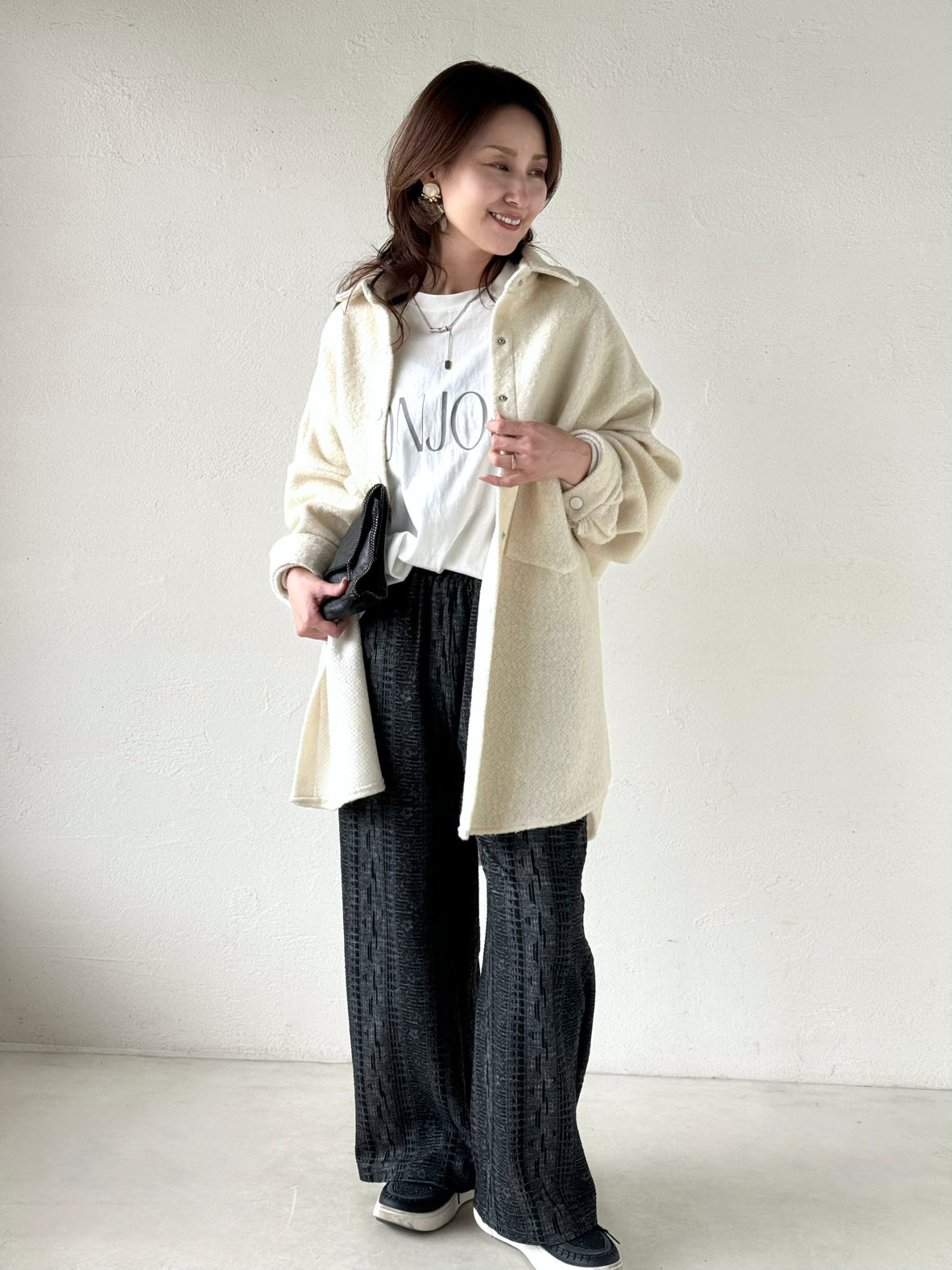 冬は“真っ白”でつくる上品コーデ❄️🤍