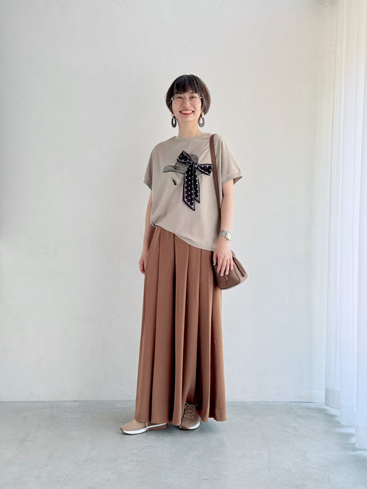 大人のデザインTシャツの着こなし
