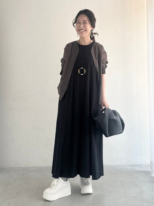 着心地ラクなのに手抜き感ゼロ✨こなれシアージャケットが優秀すぎる。