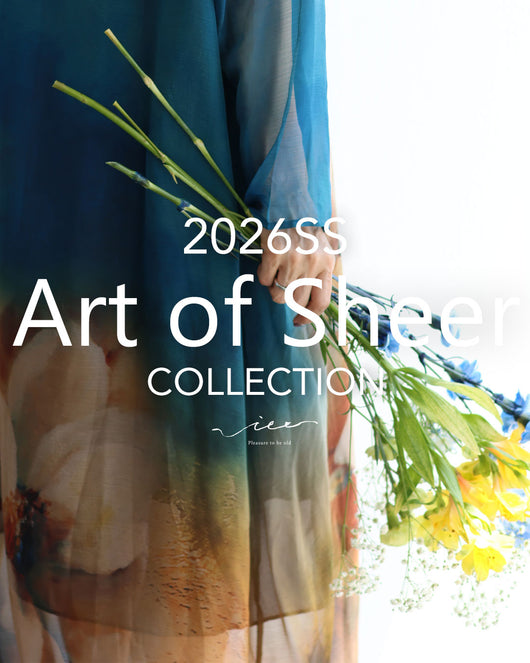 ＜Vieo＞2026ss Art of Sheer