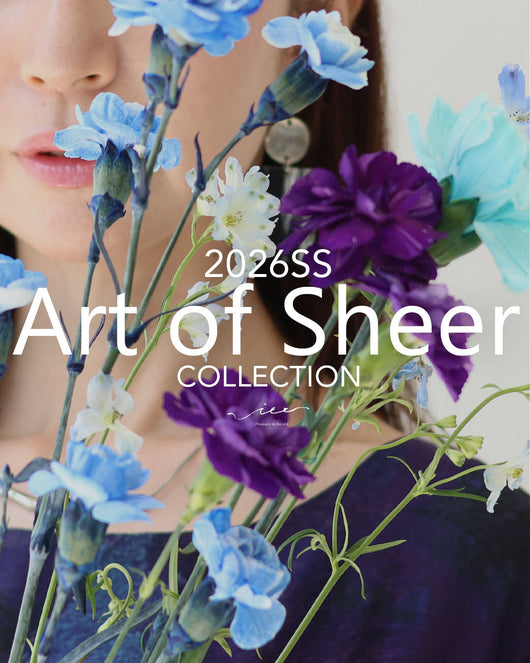 ＜Vieo＞2026ss Art of Sheer