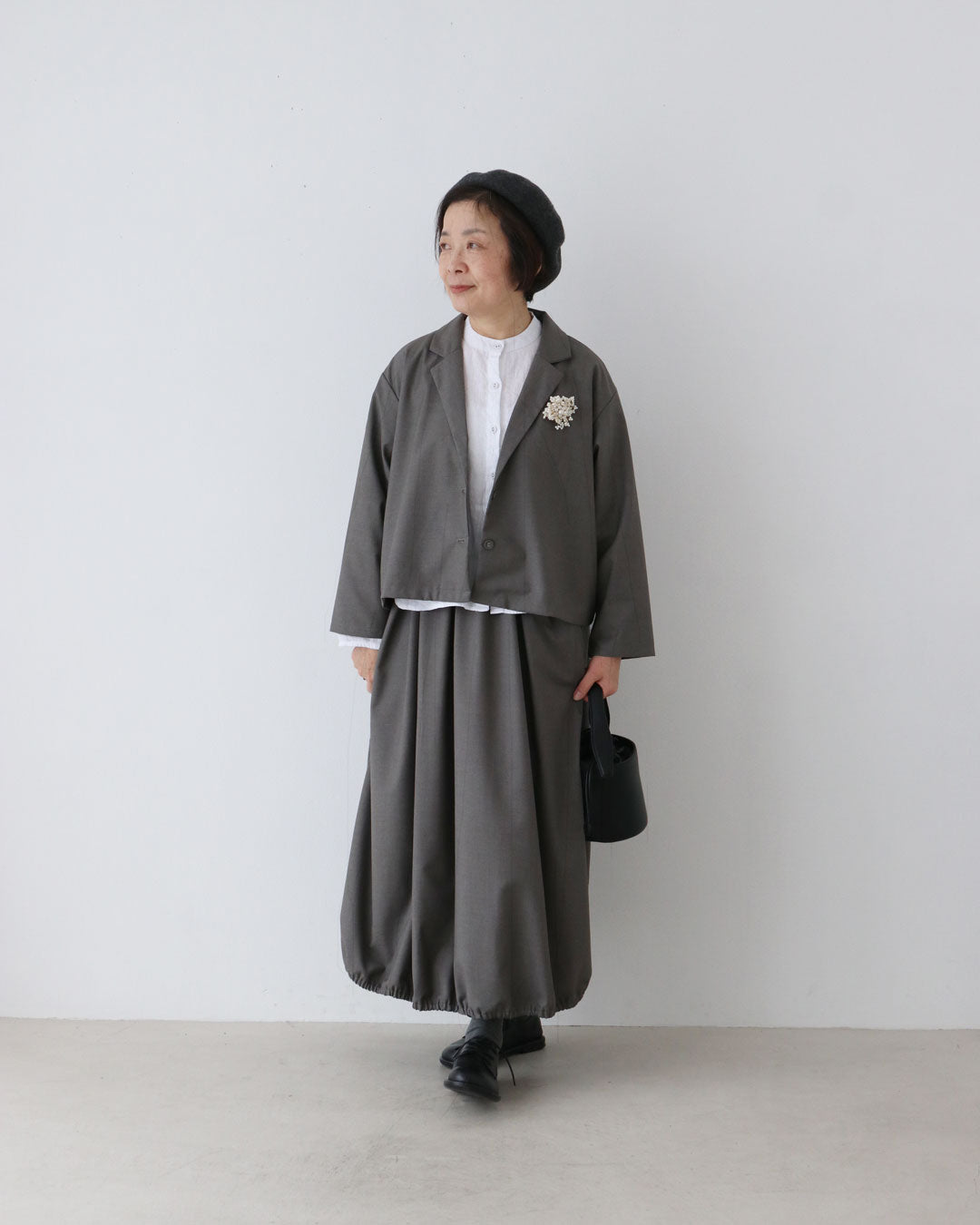 やさしく品よく、私らしく。大人のための上質セットアップ。