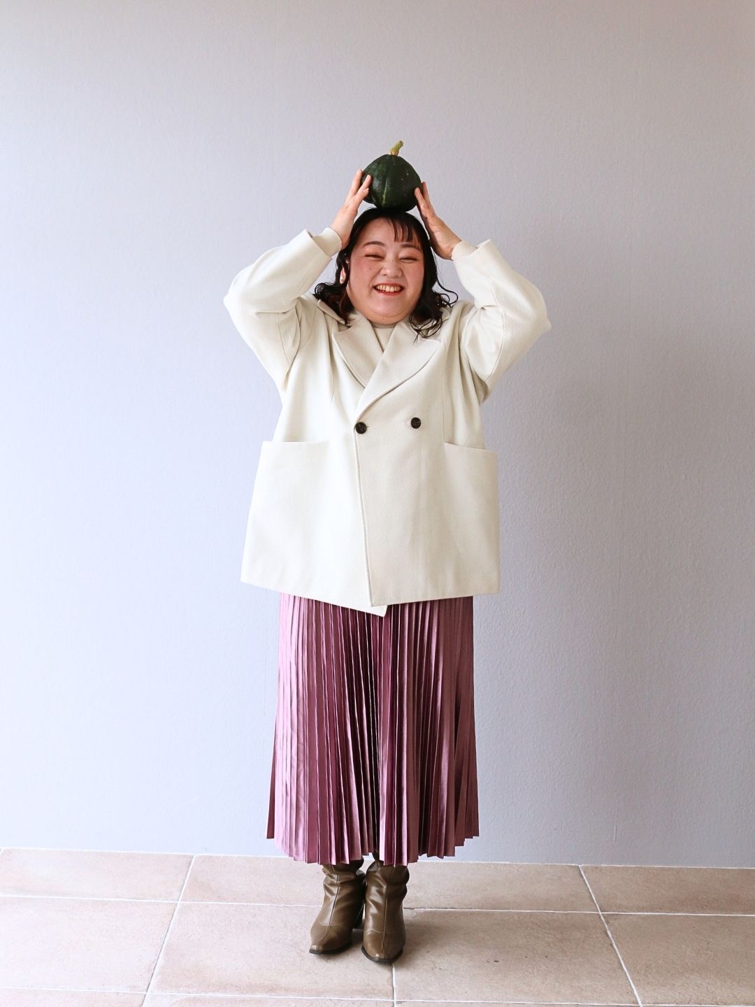 ぽかぽか可愛い、旬カラーでお出かけ準備OK！