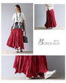 A squeeze skirt with a strong presence