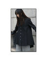 [SANPO LUSSO] Elegant draped shirt