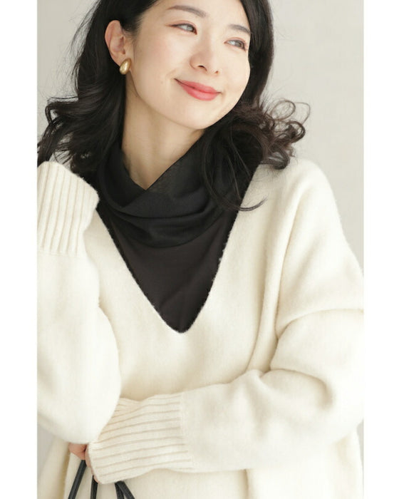 首ぴたッ苦手さん ふんわりネックインナー