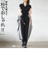 A cocoon knit dress that hides your figure and looks stylish in seconds
