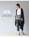 A relaxed, modified cardigan
