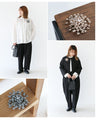 <3 colors available> Brooch that creates flowers with pearl glitter