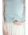 Summer knit short cut and sew top