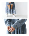 Luxurious jellyfish embroidery dress