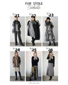 Addictive texture. Fur stole