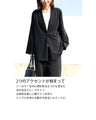 A beautiful stretch collarless jacket that won't tire you out
