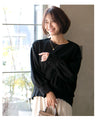 Ordinary long sleeve T-shirts just aren't enough! Stylish cut-and-sew tops