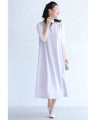 Thin version A dress that does not show the lines of the body and can be layered