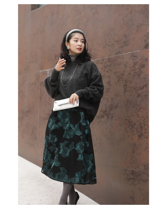 触ればやみつき ふわもち長袖ニット