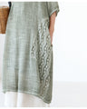 Cool to wear dyed sheer wave lace