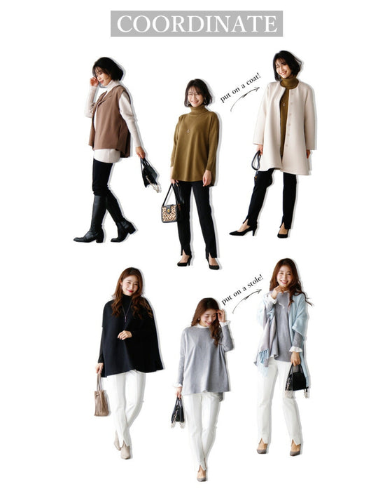 style original ★ Miraculously slimming 360-degree beautiful leg slit tight pants
