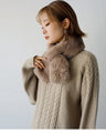 Addictive texture. Fur stole