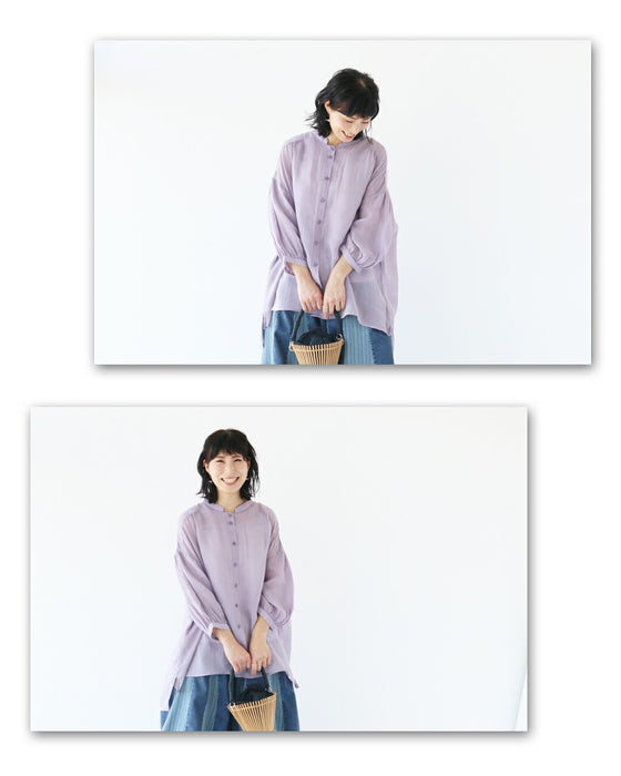 ナチュラルで涼しい服トップス