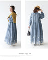 Luxurious jellyfish embroidery dress