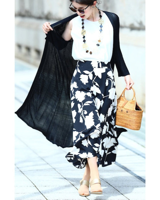 【アウトレット返品交換不可】1枚あればコーデが広がる。着回しロングカーディガン羽織り