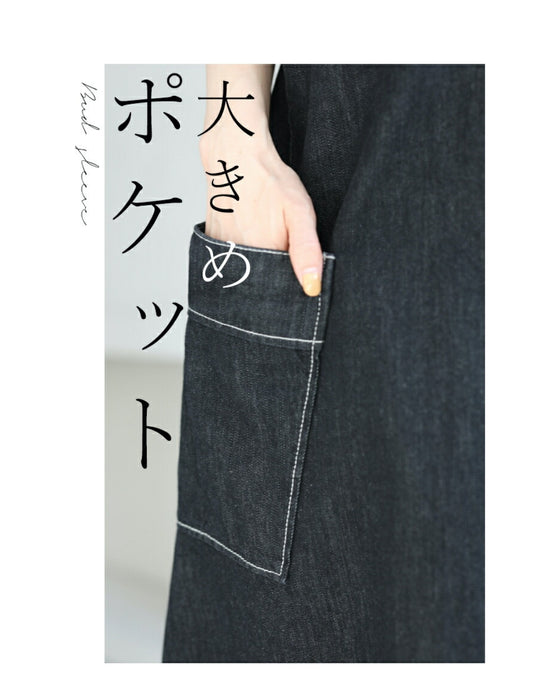 前後2wayデニムサロペット