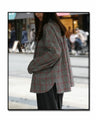 [SANPO LUSSO] Check shirt