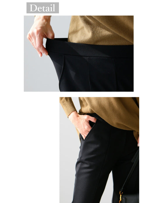 style original ★ Miraculously slimming 360-degree beautiful leg slit tight pants
