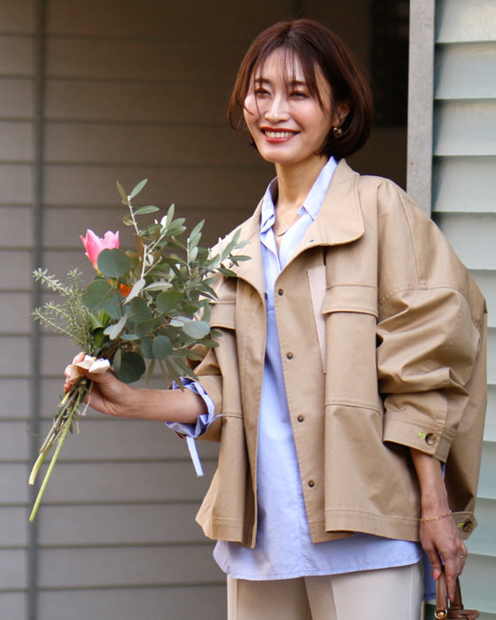 カジュアル過ぎない!春へと繋ぐお洒落ライトアウター