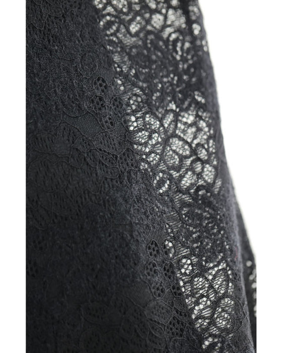 見せて可愛い重ね着用 起毛レースペチパンツ