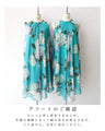 A sheer floral mini dress with a translucent feel