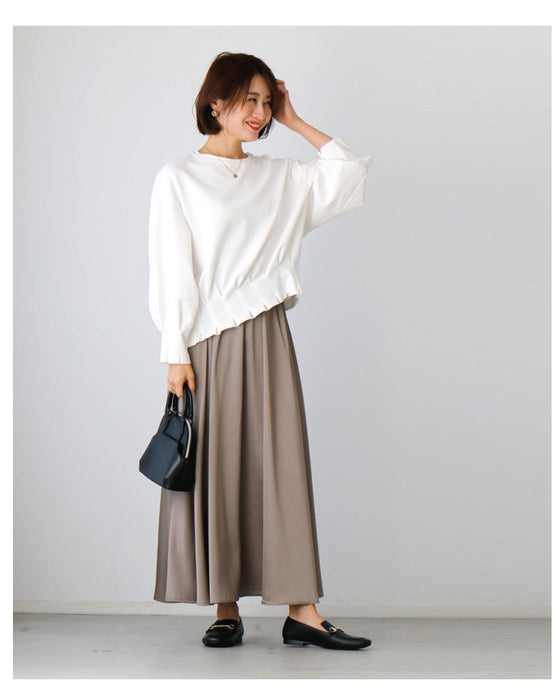 Ordinary long sleeve T-shirts just aren't enough! Stylish cut-and-sew tops