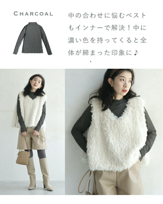 「重ね着の新しい可能性」 ぽこぽこインナー