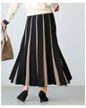 A knitted skirt that is elegant and sophisticated.