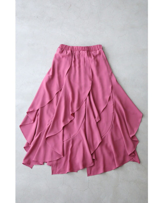 ひらひら花びらフリルスカート