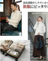A new style of knitwear: knit top with snood