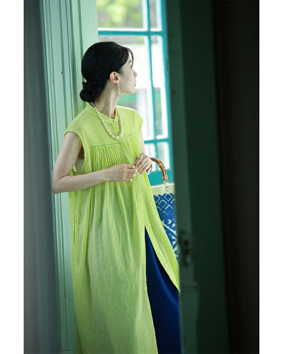 A gift from a hot country to help you get through the summer: a smooth Indian cotton dress