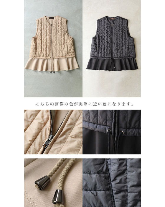Cinderella vest that doesn't hide the cuteness of the knit