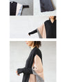 A cocoon knit dress that hides your figure and looks stylish in seconds