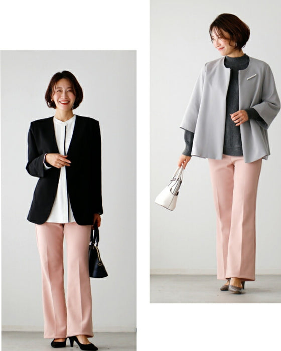 The secret to beautiful legs! Modern flared stretch pants