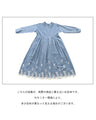 Luxurious jellyfish embroidery dress