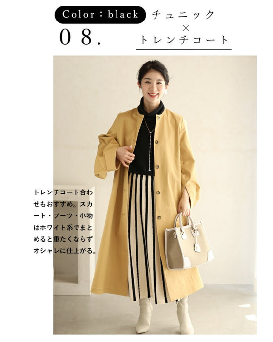 重ね着が楽しくなる チュニック