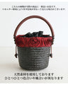 Original Basket bag with elegant roses