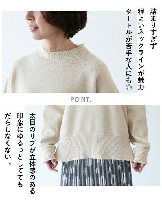 (全2色)もっちりなのに華奢見えトップス