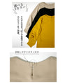 Feminine blouse with floppy sleeves